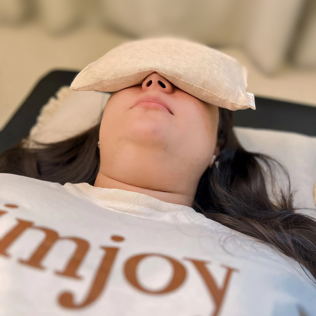 Organic eye mask