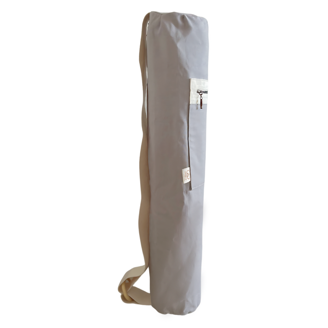 Winter yoga mat bag